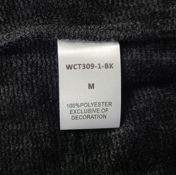 THML Black Textured Sleeveless Top NWT - Picture 3 of 4